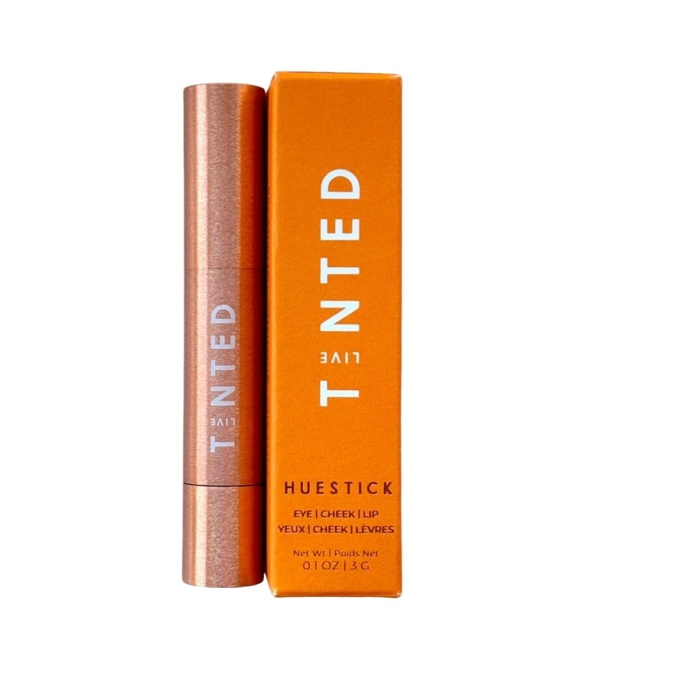 Live Tinted Huestick Eye Cheek Lip Stick Perk 0.1 oz Full Size New In Box‎